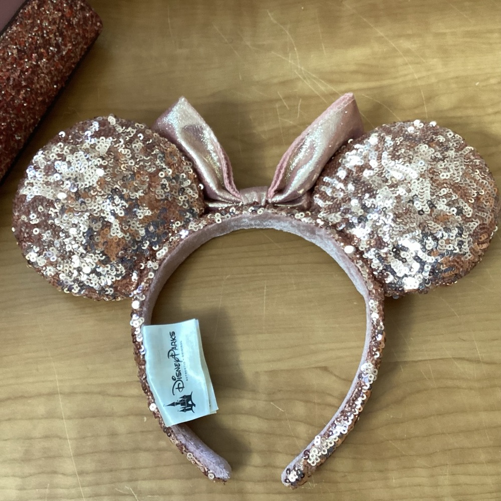 Pink Sparkle Mickey Mouse Ears